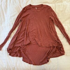 lululemon athletica Terracotta Long Sleeve Tunic